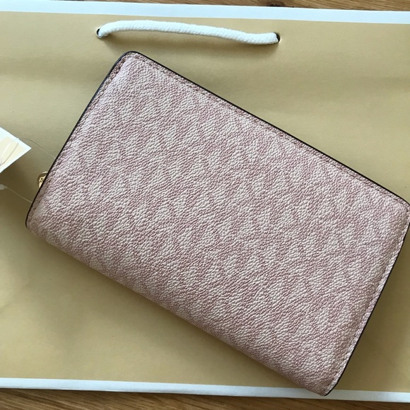 Jet travel slim bifold fawn ballet michael Kors - Picture 3 of 7